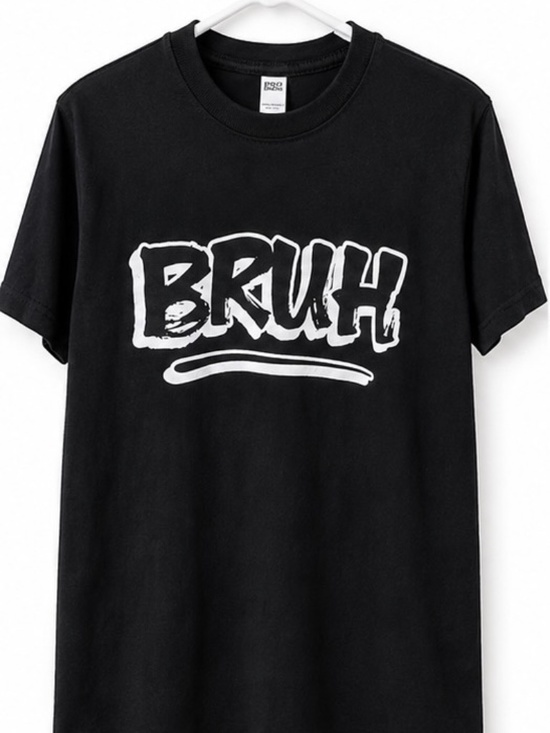 Other - Pro Dada BRUH Grafitti Graphic T-Shirt Men's Small Black Streetwear
